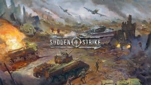 Panzer m Spiel Sudden Strike 4 auf freien Gelände