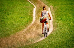 Nachhaltigkeit am Beispiel vom Fahrradfahren - schont die Umwelt und stärkt die Gesundheit
