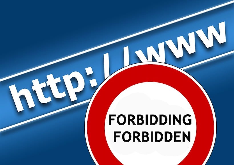 Internet Zensur Nein und gegen digitale Abschottung