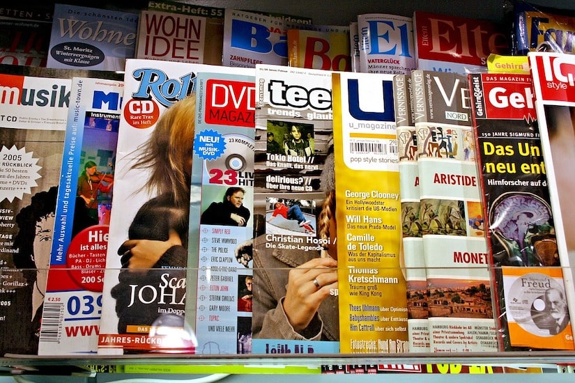 Bunte Ratgeber und Online Magazine sind bei Usern beliebt wie Offline die Zeitschriften
